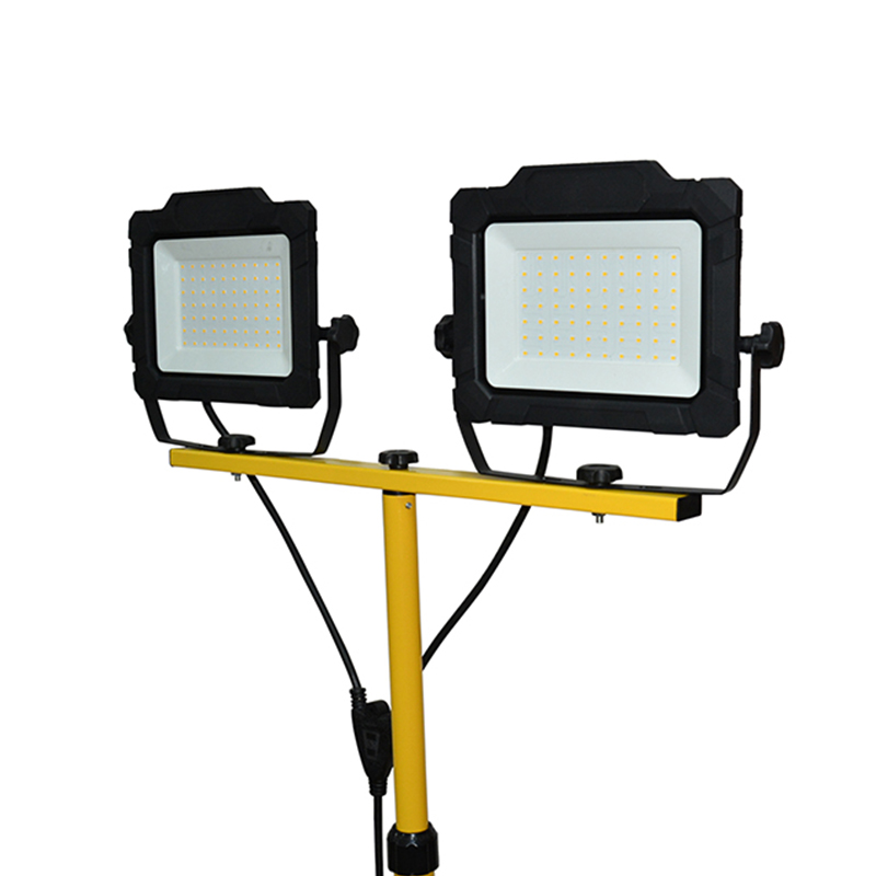 Sunshinelux Double Head Tripod LED Work Light Supplier 2x10W 20W 30W