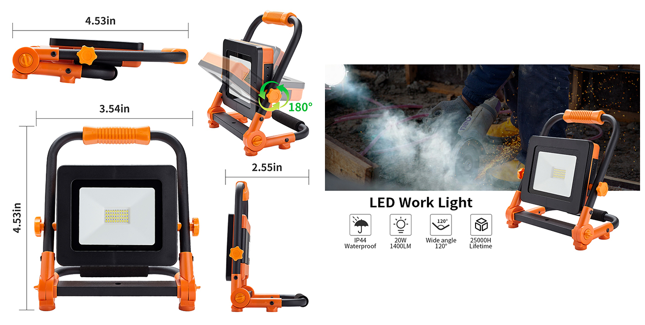 magnetic work lamp