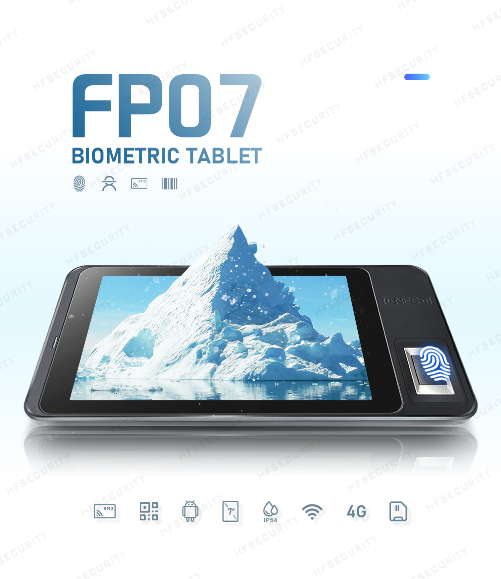 7inch Android Biometric Tablet