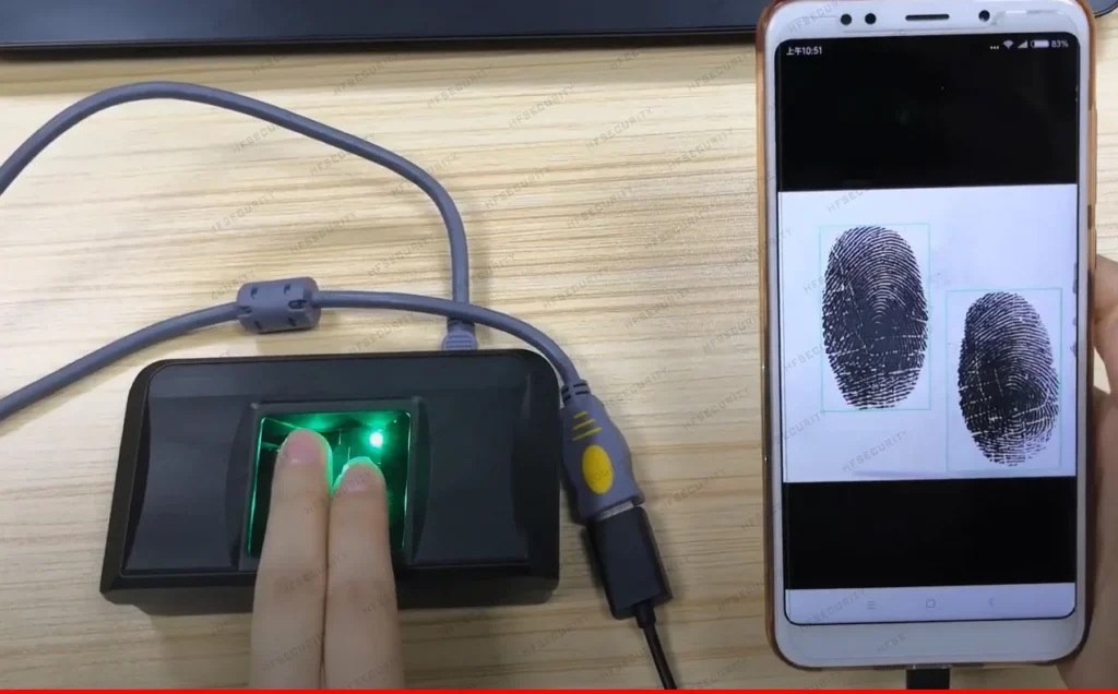 OS300 Fingerprint Android Demo