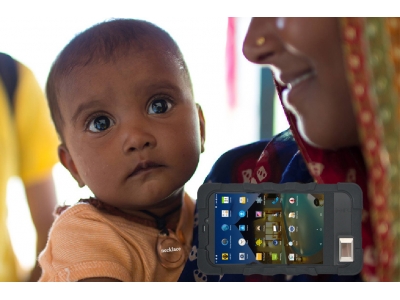 Biometric Tablet FP07 Application in NGO Healthcare 