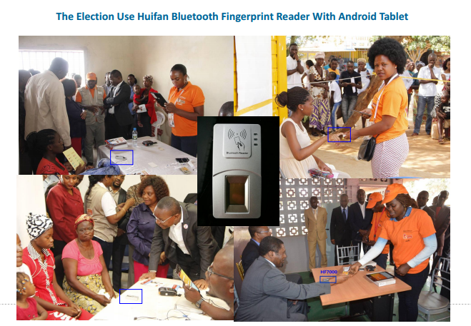 fingerprint scanner e-voting