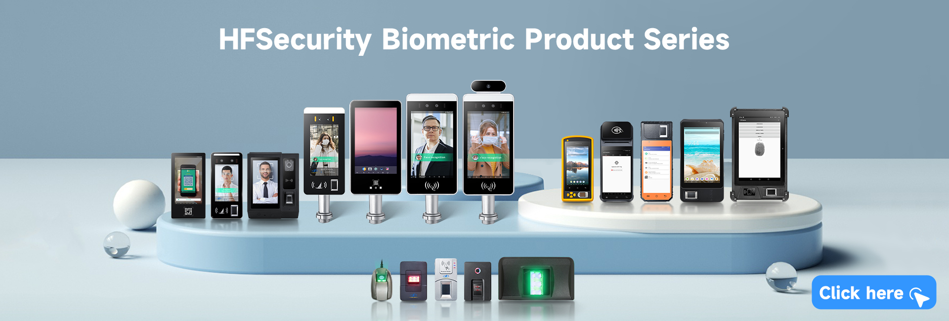 HFSecurity Biometric Time Attendance Access Control