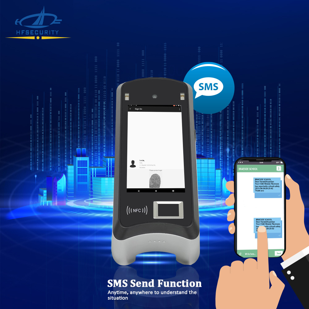 X05 Face Recogntion Time Attendance Access Control with SMS Function 