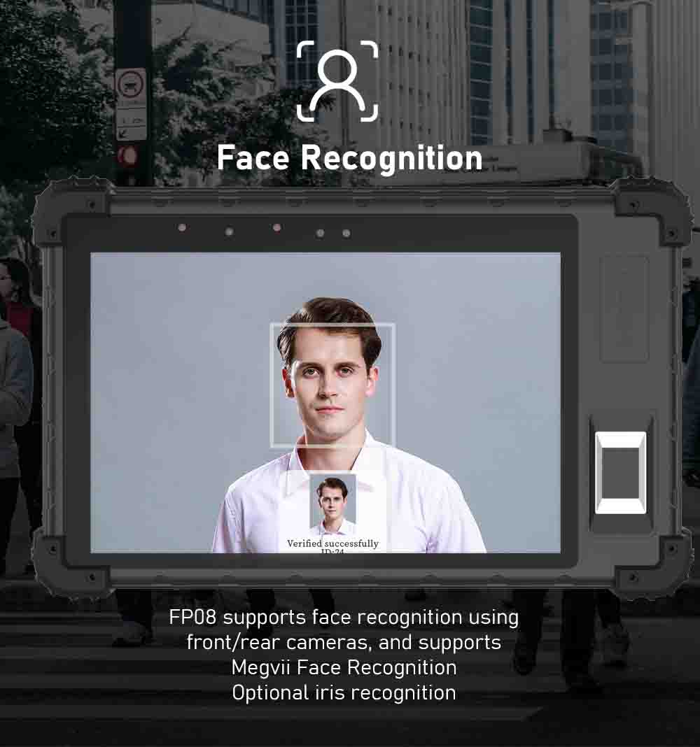 face recognition biometric tablet