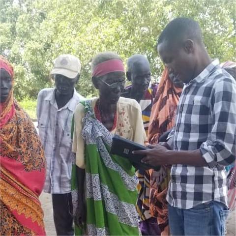 Android Fingerprint Tablet for Refugees management