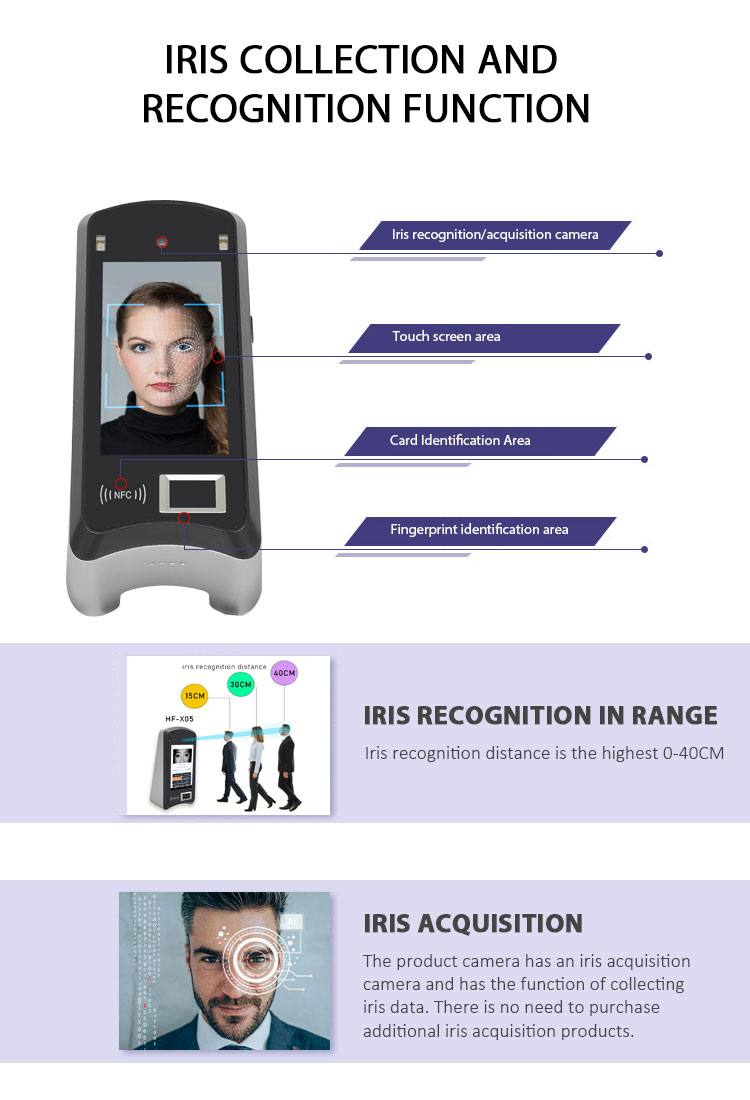 X05 facial recognition attendance software