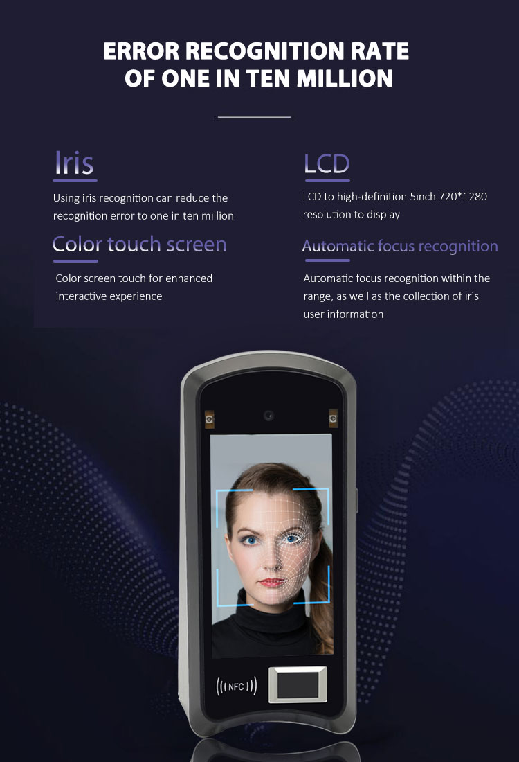 HFSecurity X05 iris recognition access control