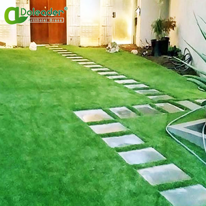 How to install artificial turf on concrete?