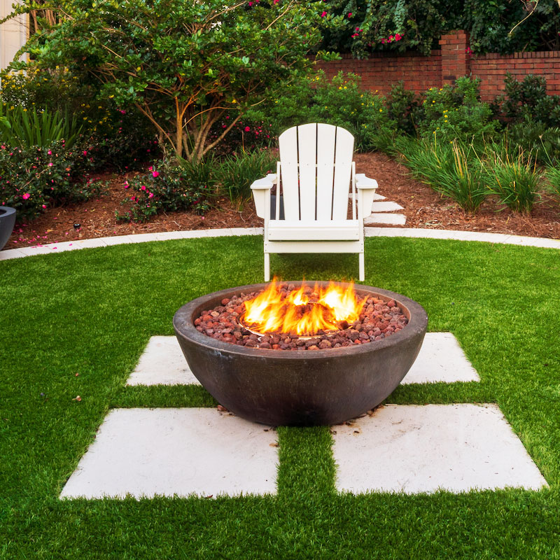 Is artificial grass flammable?