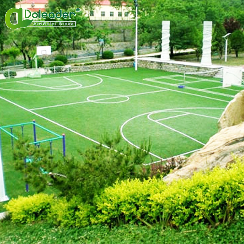 Can you play basketball on artificial grass?