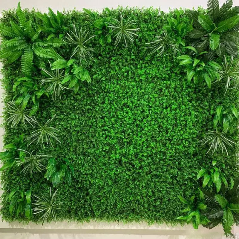 Artificial green wall panels