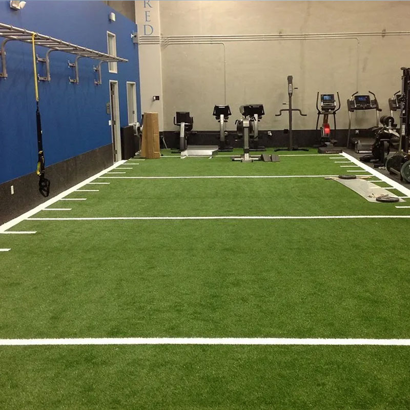 Indoor Synthetic Grass for Home Gyms and Play Areas