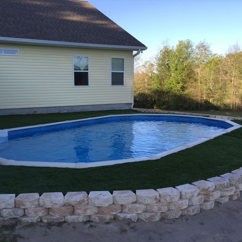 Transform Your AboveGround Pool Area with Artificial Grass Doleader