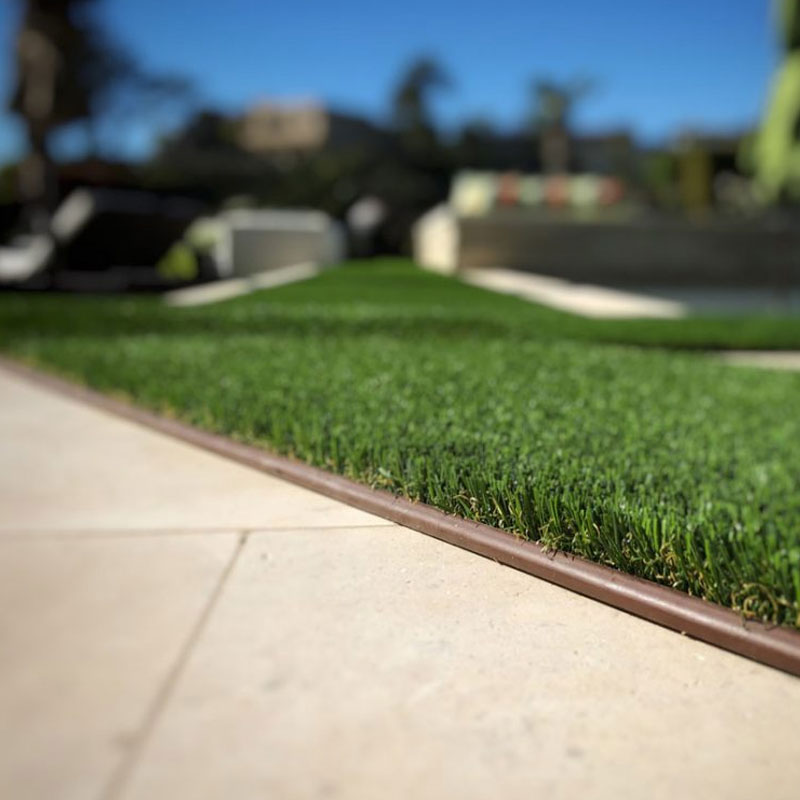 Artificial Turf Edge Detail How to Choose and Install the Best Edging for Your Synthetic Lawn