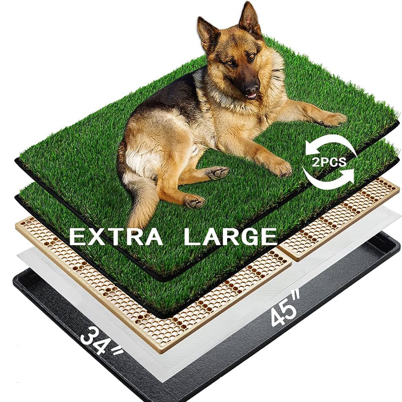 Fake grass for large dogs to pee on Doleader