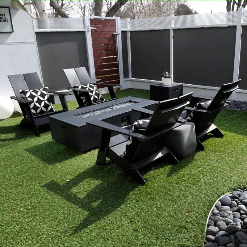 Installing artificial turf on patio stones doleader