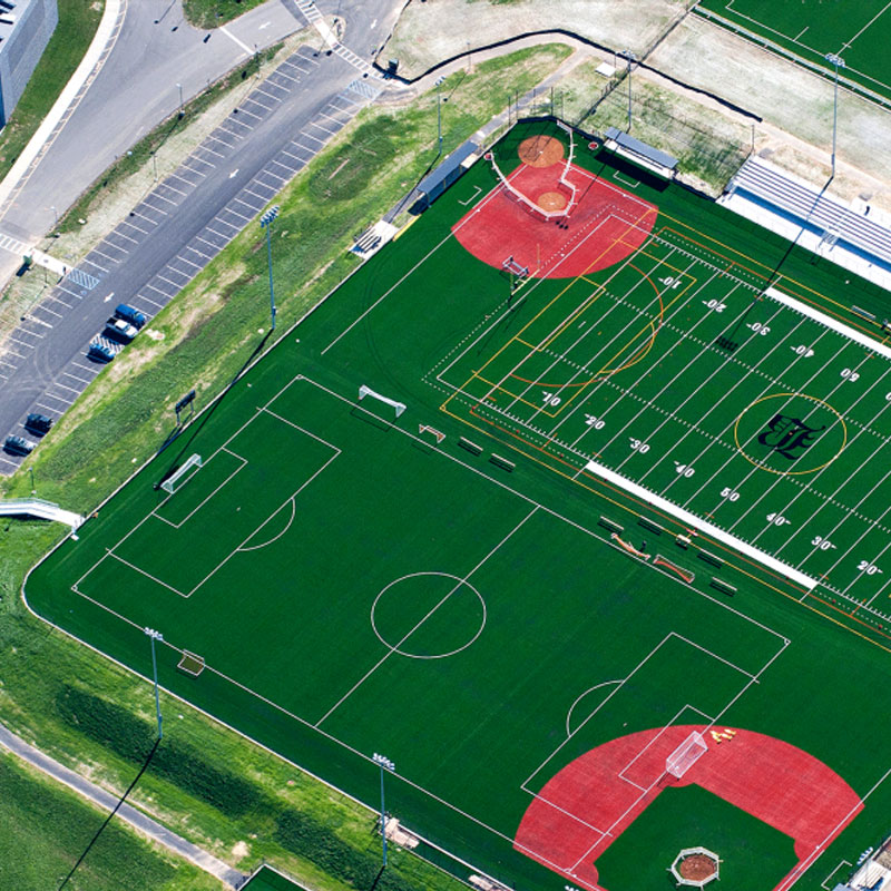 Turf Field Complex Artificial grass turf for multi-sport fields | Doleader