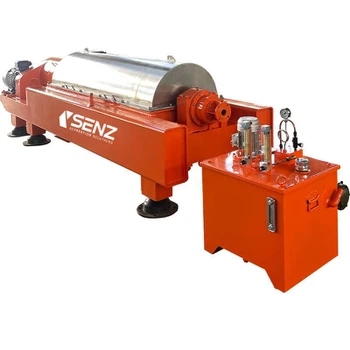 Decanter centrifuge new type