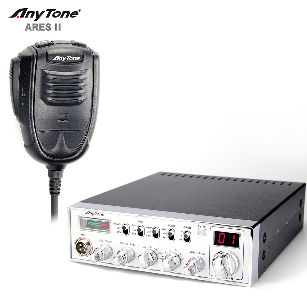 Anytone - AnyTone ARES II SSB RADIO 10METER Radio high power SSB radio