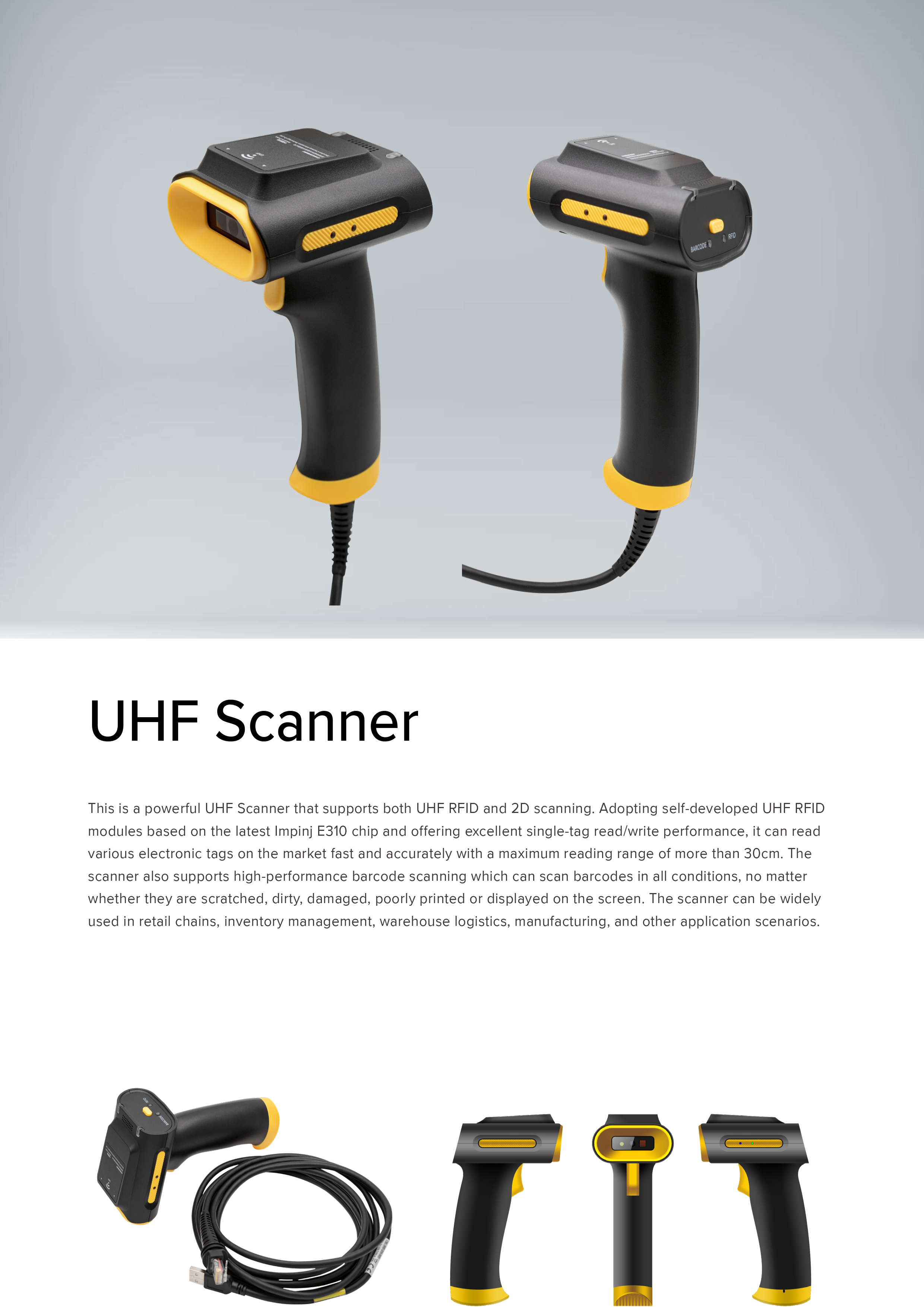 Sr Uhf Rfid Scanner