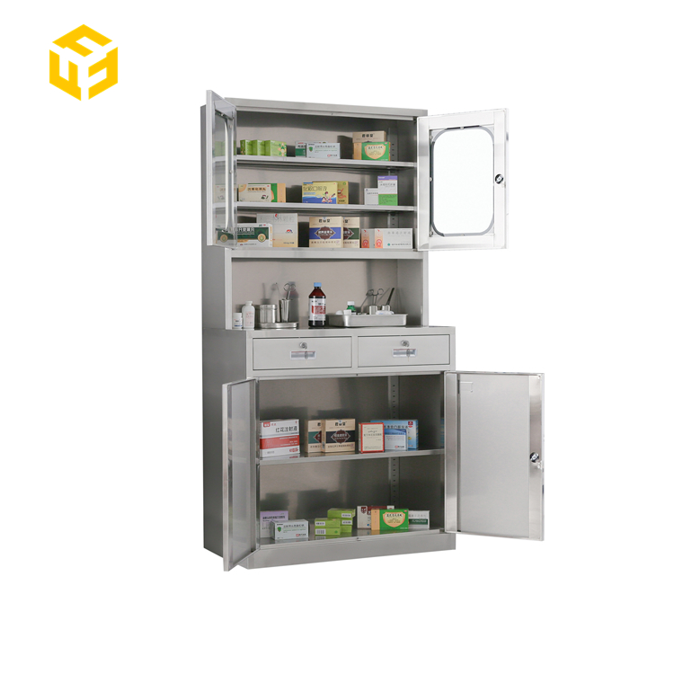 Hot sales Furniture Stainless Steel Medical Cabinet Medical