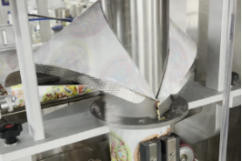 construction of granules packing machine
