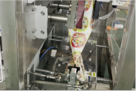 construction of granules packing machine