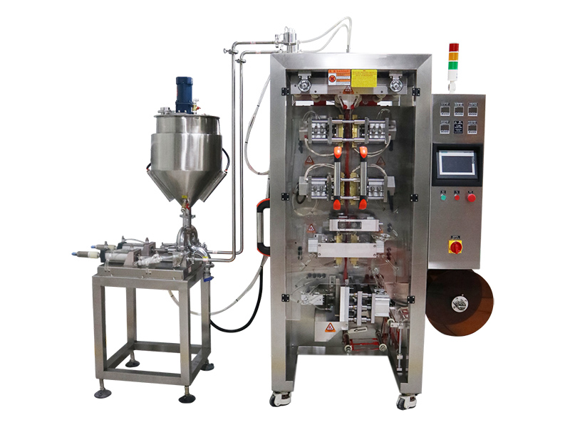 irregular shape pouch liquid packing machine