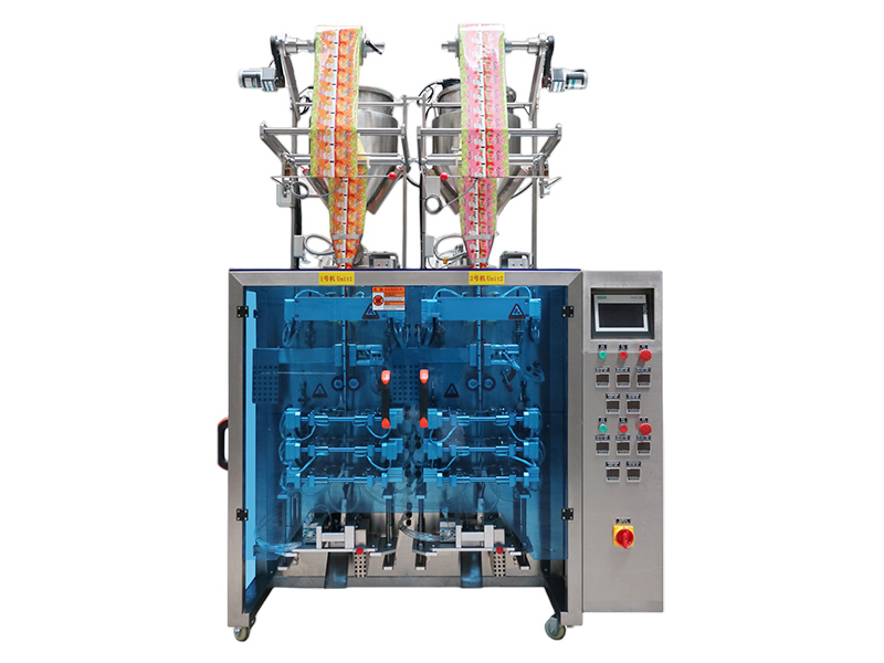 Double-line VFFS jelly packing machine
