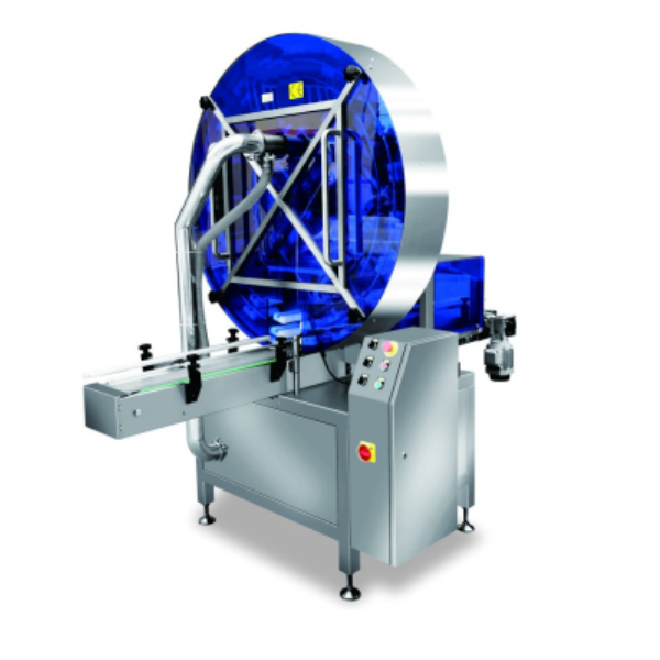Non-magnetic empty tankcleaning and disinfecting machine