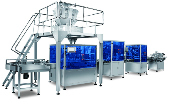 granular bottle filling production line