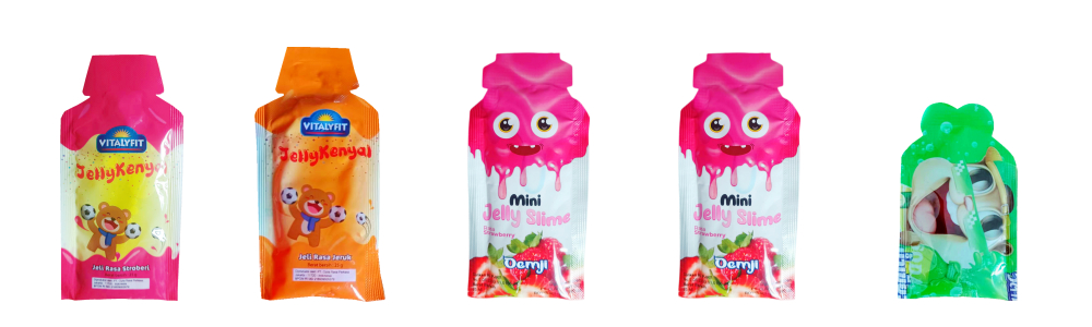 irregular shape pouch jelly packing machine
