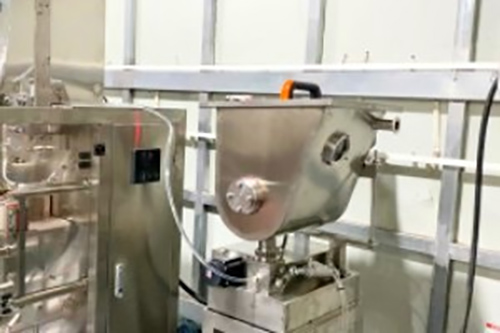 construction of honey sachet packing machine