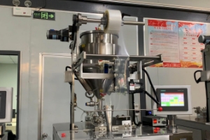 construction of triangle sachet packing machine