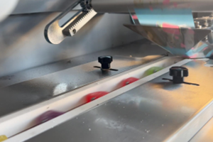 construction of candy wrapping machine