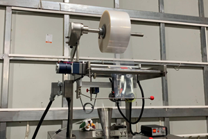 construction of irregular shape sachet packing machine