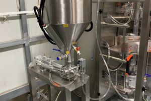 construction of irregular shape sachet packing machine