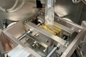 construction of irregular shape sachet packing machine