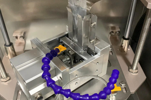 construction of irregular shape sachet packing machine