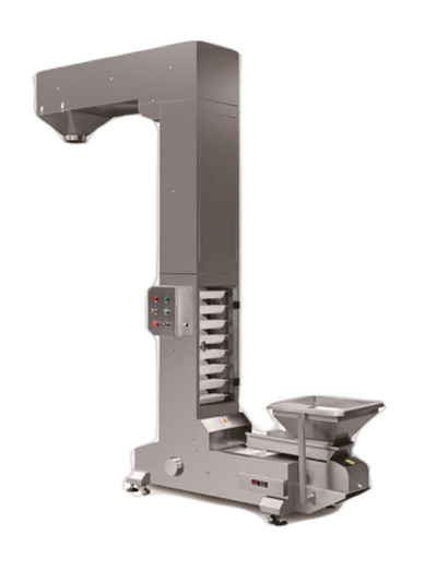packaging machinery with Z type elevator
