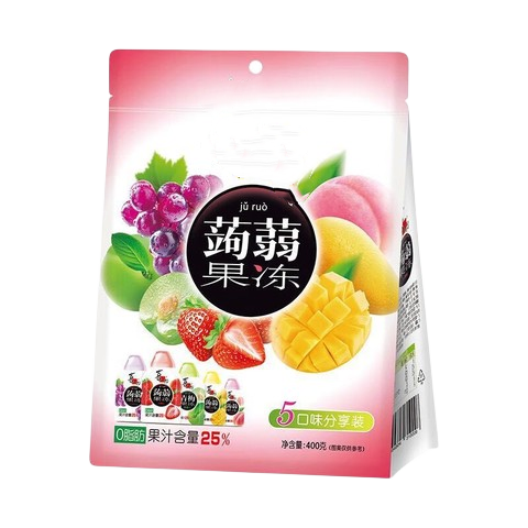 jelly quad-seal box bag packing machine