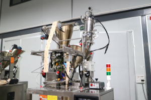 medical powder packing machine with powder auger filler