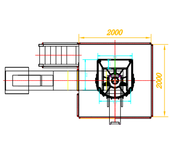 multihead weigher packaging machine layout