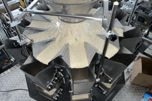 granular packing machine with multi head weigher 