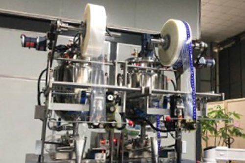 construction of honey sachet packing machine