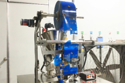 construction of powder pouch packaging machine