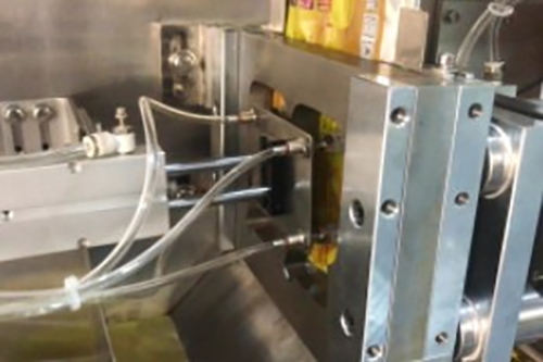 construction of irregular shape sachet packing machine