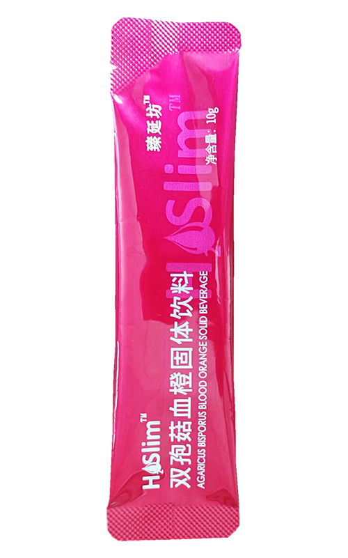 stick bag with cut round corner packing machine