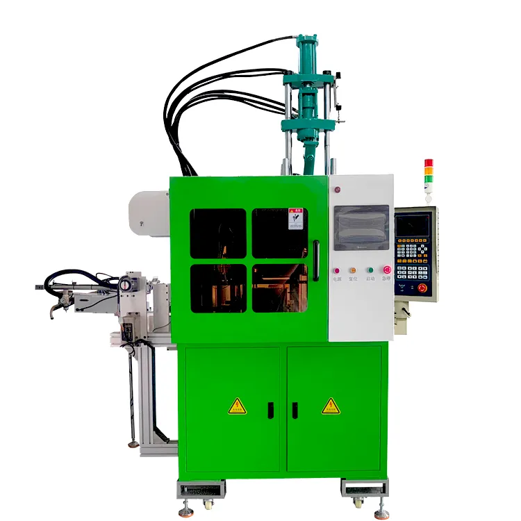 How has the use of robotics improved the efficiency of yizumi injection molding machines?